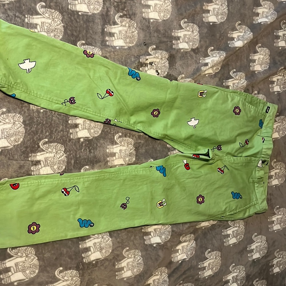 Green A.Lab golf pants